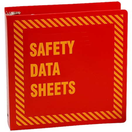 Brady Binder, English, Polyethylene, 3-3/16 In. D BR754R