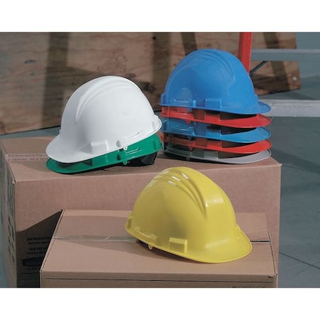 Honeywell E-2 Cap With Ratchet Suspension - Green Safety Hard Hat