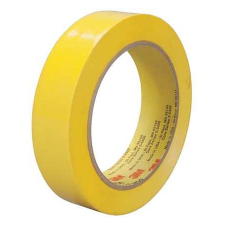 3M Sealing Tape, Yellow, 36 yd L, 2 in W 483