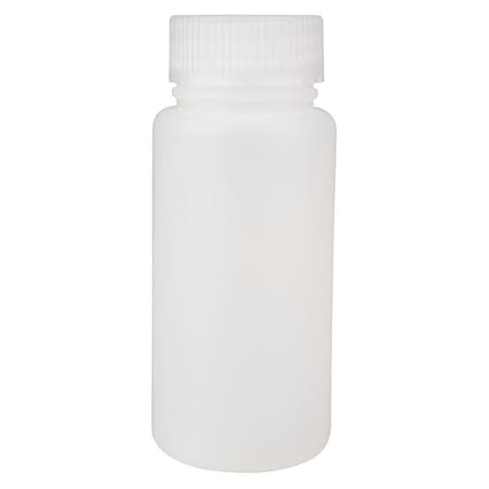 Zoro Select Bottle Wide Mouth 250 Ml Hdpe, Pk12 9F493
