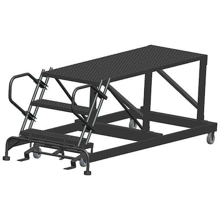 Ballymore Roll Work Platform, Steel, Single, 30 In.H SNR3-3672
