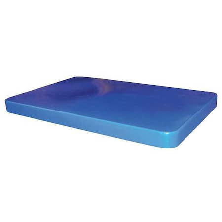Zoro Select Cube Truck Lid, Blue, Fits 10 cu. ft. PBL-8 BLUE