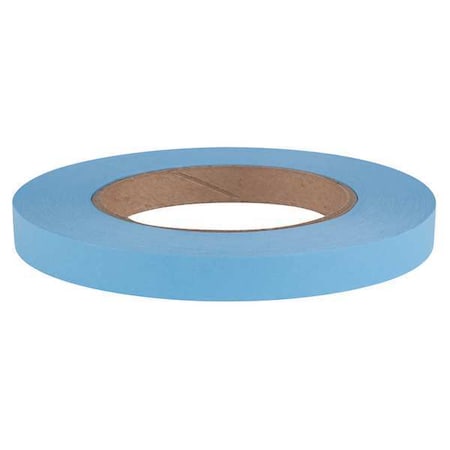Roll Products Masking Tape, 1/2 in W x 60 yd L, 6 mil Thick, Blue, Rubber Adhesive 5953B