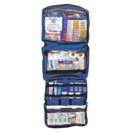 Adventure Medical Emergency Medical Kit, Nylon Bag, 265 Components, 1 People Served 0100-0465