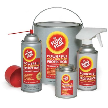 Zoro Select Rust Preventative Coating Film, Clr, 12 oz FF12CTN