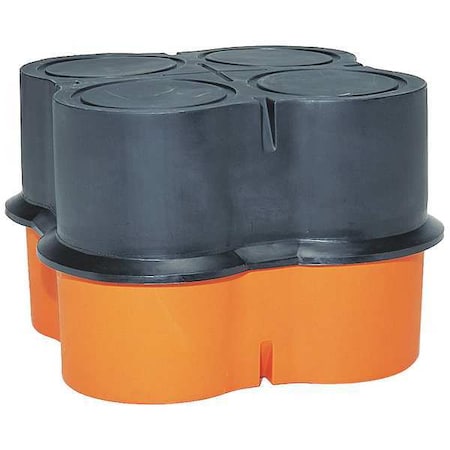 Zoro Select Secondary Spill Containment Cover SP-455C BLACK