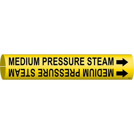 Brady Pipe Markr, Medium Pressure Steam, 4to6 In 4095-D