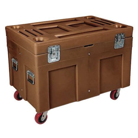Myton Industries Storage Cart, Brown, 45 in W x 30 in D x 34 in H SC4534-H5 BROWN