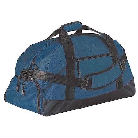 Zoro Select Duffel Bag, Blue, Polyester 9G718