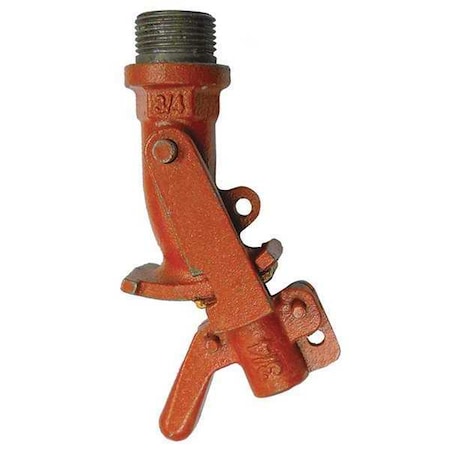 Zoro Select Drum Faucet, 3/4 In, Manual, Cast Iron 63