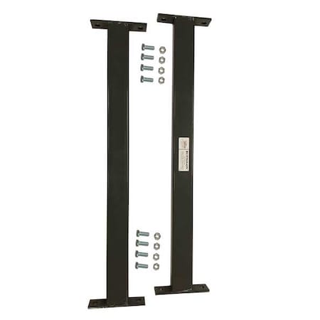 Jarke Brace Set, 3 ft., Steel, Button-On Racks CR-61-EF
