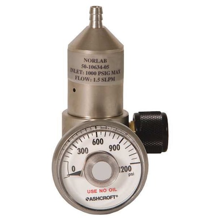 Zoro Select Gas Regulator, 0.3Lpm 516