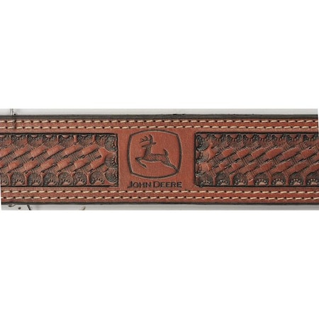 Zoro Select Basketweave Belt, Tan, Size 32 In, Leather 4500500-210 32