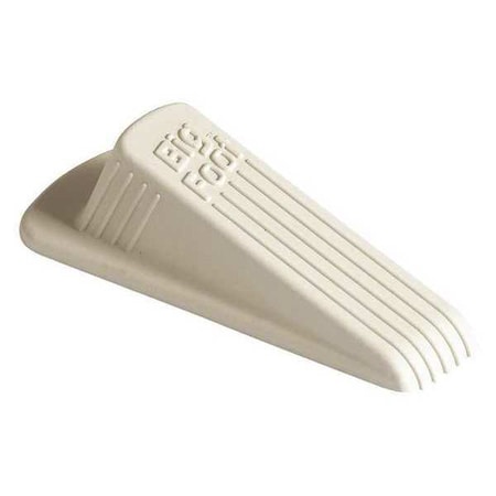Big Foot Door Wedge, Vulcanized Rubber, Beige, 1-1/4"H x 2"W 913