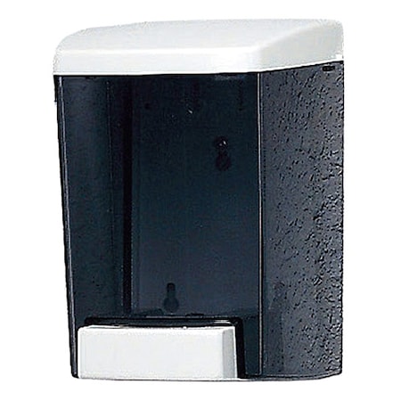 Zoro Select Soap Dispenser, Wall, Manual, 30 oz, Clear, Liquid 9330-91-AS002