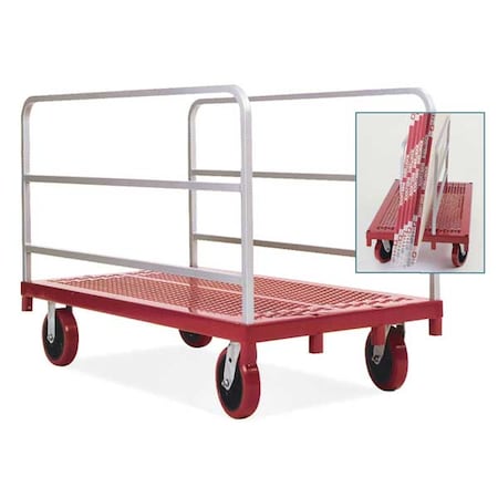 Raymond Products Panel Truck, 3200 lb. Cap, 54inL, 30inW 3908