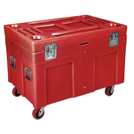 Myton Industries Storage Cart, Red, 45 in W x 30 in D x 34 in H SC4534-H5 RED