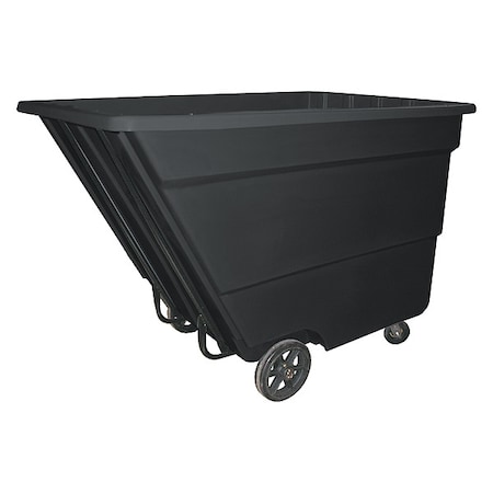 Zoro Select Tilt Truck, Medium-Duty, 2-1/4 cu yd, Black 2.2CU-S  BLACK