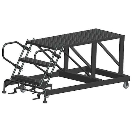 Ballymore Roll Work Platform, Steel, Single, 30 In.H SNR3-3660