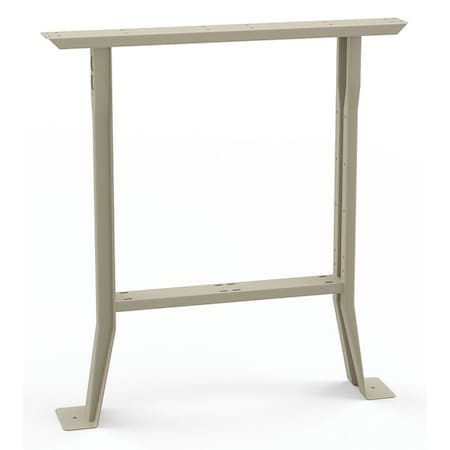 Tennsco Flared Leg, 3-1/2 W x 30 D x 32 H, Sand L-3230 SAND