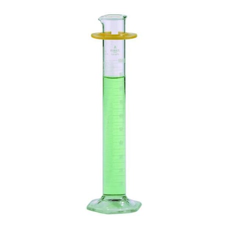 KIMBLE CHASE Graduated Cylinder, 100mL, Glass, Clear KC20028W-100