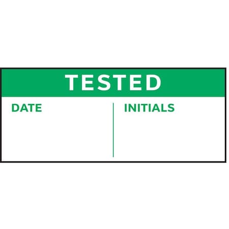 Stranco Inspection Label, English, Quality, PK350, TC-21015 TC-21015