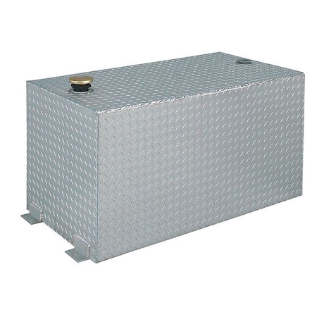 Crescent Jobox 100 Gallon Rectangular Aluminum Liquid Transfer Tank for Trucks 438000