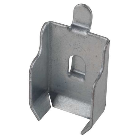 Edsal Shelf Clip, Steel, Gray, PK4 NCLIP
