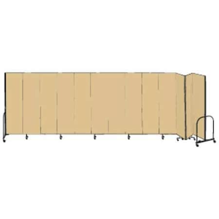 Screenflex Partition, 24 Ft 1 In Wx6 Ft 8 In H, Beige CFSL6813-DO