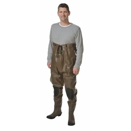 Pro-Line Ins Chest Waders, Mens, 10, Brown/Black, PR 2012 10