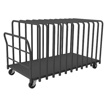 Durham Mfg Panel Truck, 1800 lb. Cap, 78inL, 42inW APT12V-3672-5MR-95