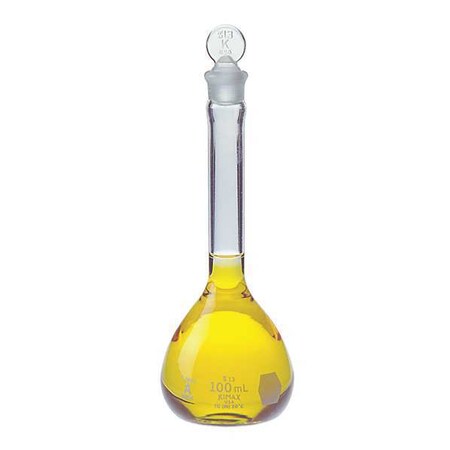 Kimble Chase Volumetric Flask, 500mL, Clear, PK12 KC28014-500
