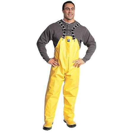 Helly Hansen Rain Bib Overall, Yellow, 2XL 70500_310-2XL