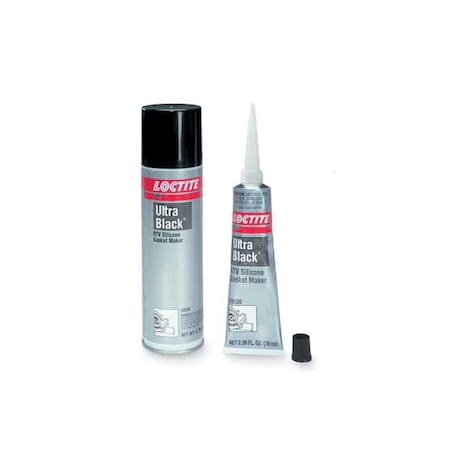 Loctite Pipe Thread Sealant 6.4 fl oz, Aerosol Can, Black, Paste 743518