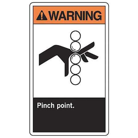 Accuform Safety Sign, 10 in Height, 7 in Width, Aluminum, Horizontal Rectangle, English MRQM302VA