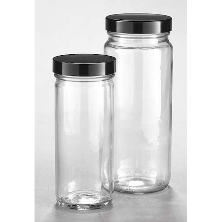 Kimble Chase Straight Tall Jar, 1000mL, 170mm H, PK12 5513289B