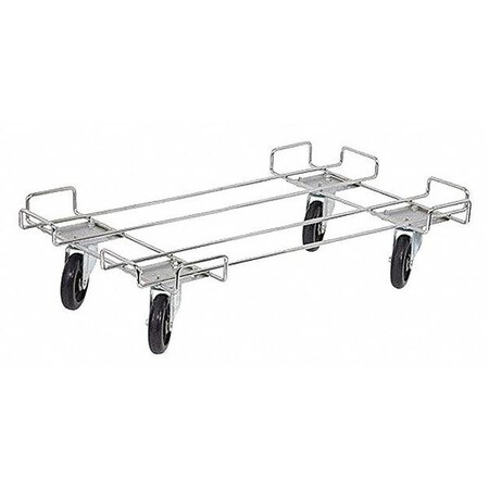 Quantum Storage Systems Dolly Base 20"D x 48"W, Chrome M2048BD