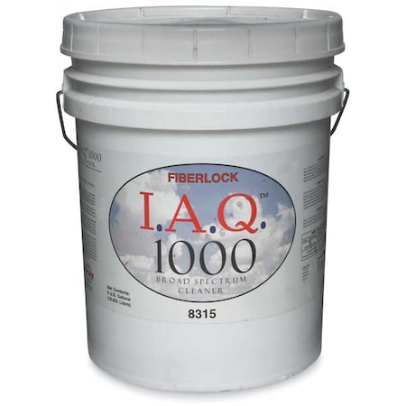 Fiberlock Technologies Mold Stain Remover, 5 gal. Pail, Unscented, Clear 8315-5