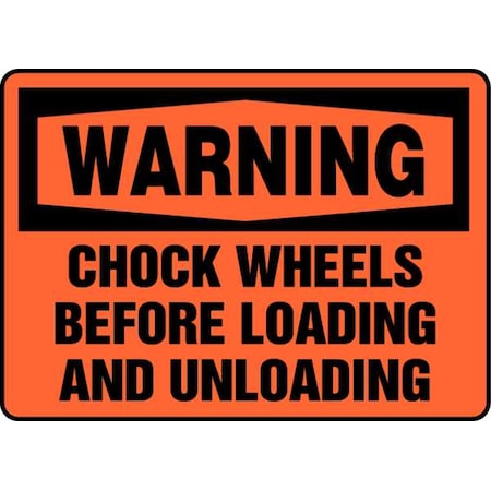 Accuform Warning Sign, 10" H, 14" W, Vinyl, Rectangle, English, MVHR331VS MVHR331VS