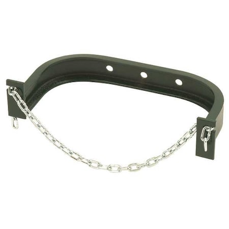 Zoro Select Cylinder Bracket, 9-1/4 In. Dia., Steel WB1-9