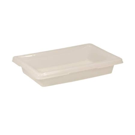 Rubbermaid Commercial Food Box Food/Tote Box, White, Polyethylene FG350700WHT