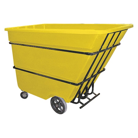 Zoro Select Tilt Truck, Heavy-Duty, 1-3/4 cu. yd., Ylw 1.7CU-HD YELLOW