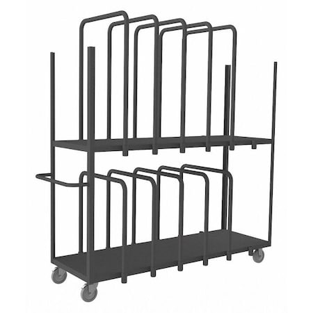 Durham Mfg Carton Truck, 1400 lb. Cap, 78inL, 30inW APT10V-2472-2-5PU-95