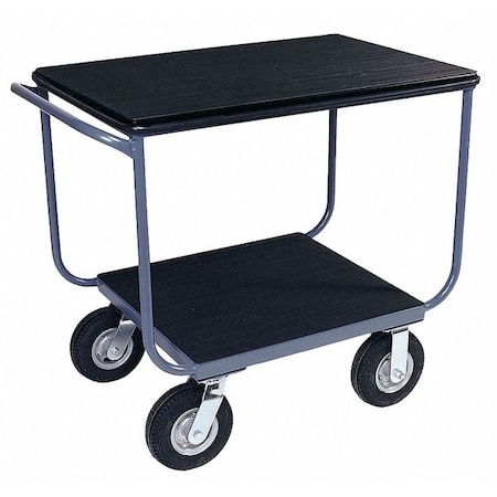 Zoro Select Instrument Cart, Steel, 2 Shelves, 1400 lb. TB248-P5GPAS