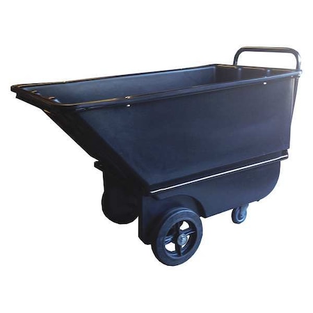 Bayhead Products Tilt Truck, HD, 1/3 cu. yd., 1200 lb., Black 1/3CU-HD BLACK