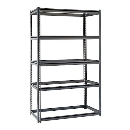 Edsal Boltless Shelving Unit, 36"D x 60"W x 72"H, 5 Shelves, Steel UR3660-SK