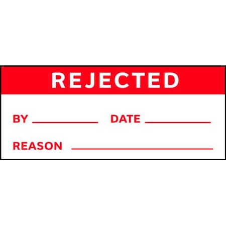 Stranco Inspection Label, English, Quality, PK350, TC-10949 TC-10949