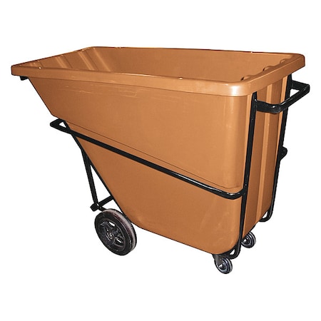 Zoro Select Tilt Truck, Heavy-Duty, 5/8 cu. yd., Orange 5/8CU-HD ORANGE