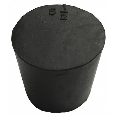 Zoro Select Stopper, 25mm, Black, PK21 RST5A-S