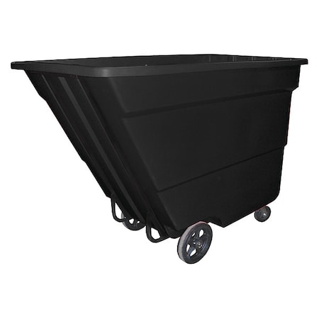 Zoro Select Tilt Truck, Med-Duty, 1-3/4 cu. yd., Black 1.7CU-S BLACK